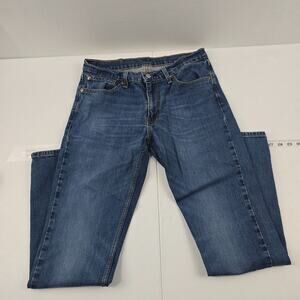 Levi's 511 slim jeans 32x32 blue denim mens 5575‎